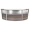 Regency 71 in D X 45.5 in H, 143.5 in W X Wood, Plexi, Driftwood Grey 77313GY - alternate 1